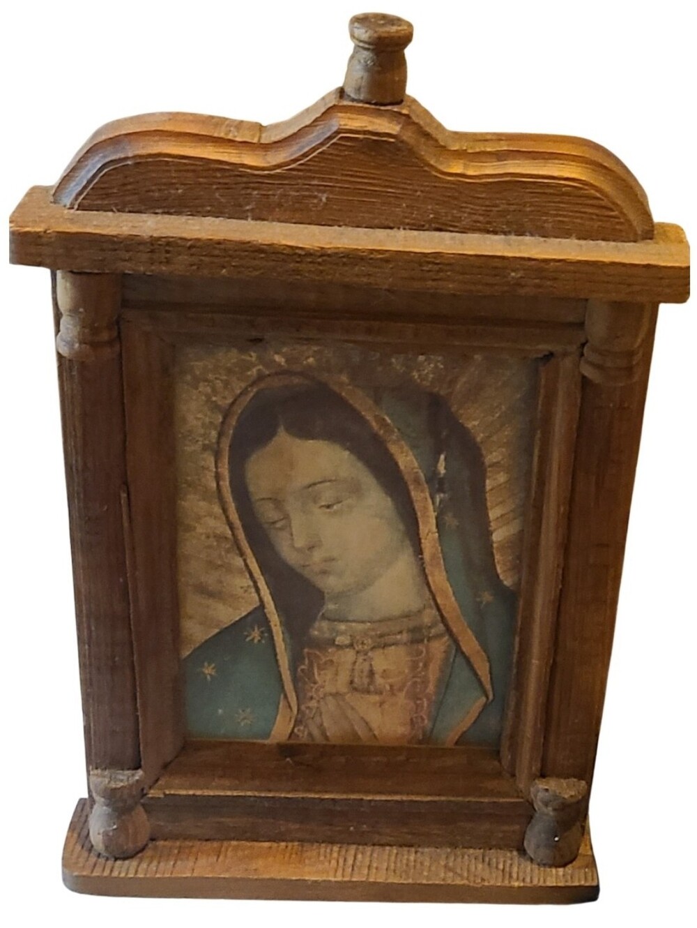 Vintage Mexican Folk Art Altar